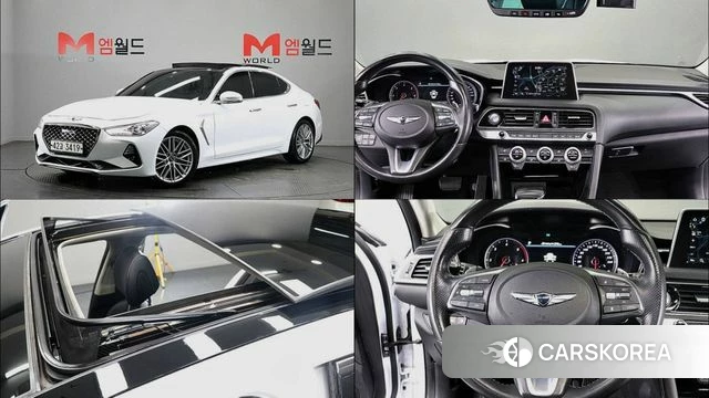 Genesis G70 2019 Белый из Кореи