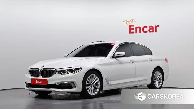 BMW 5 Series (G30) 2018 Белый из Кореи