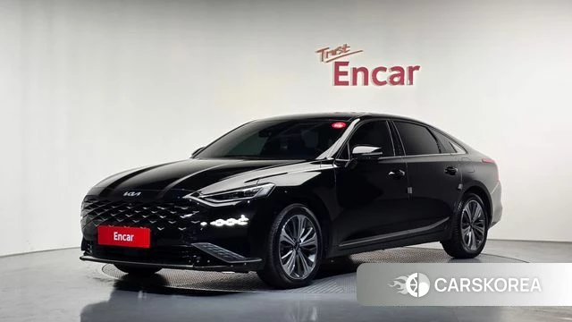Kia K8 Hybrid 2022 Черный из Кореи