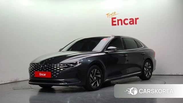 Hyundai The New Grandeur IG Hybrid 2021 Серый из Кореи