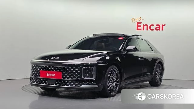 Hyundai Grandeur (GN7) 2023 Черный из Кореи