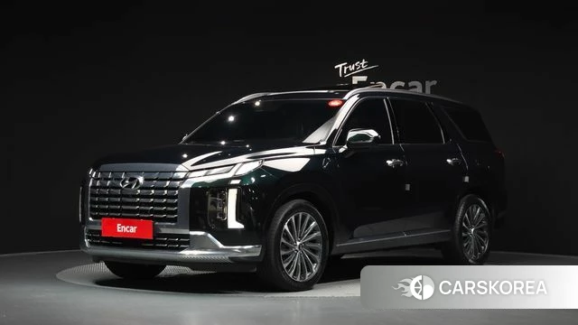 Hyundai The New Palisade 2024 Темно-зеленый из Кореи