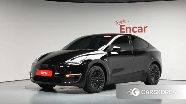 Tesla Model Y 2022 Черный из Кореи