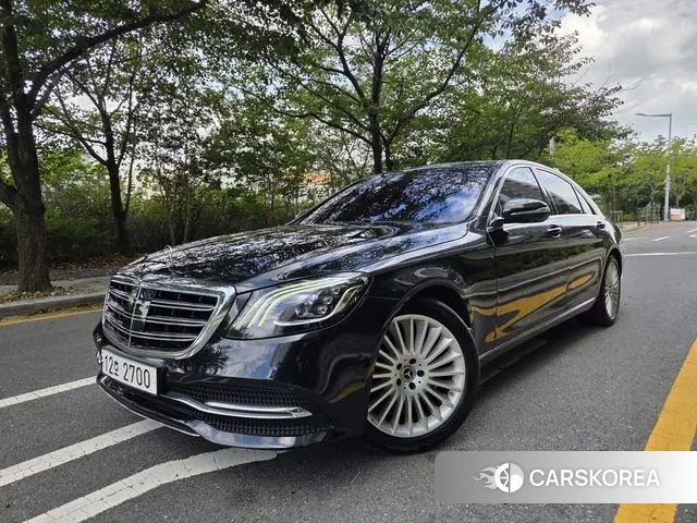Mercedes-Benz S-Class W222 2018 Черный из Кореи