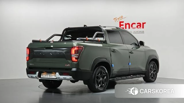 Ssangyong The New Rexton Sport 2021 Зеленый из Кореи