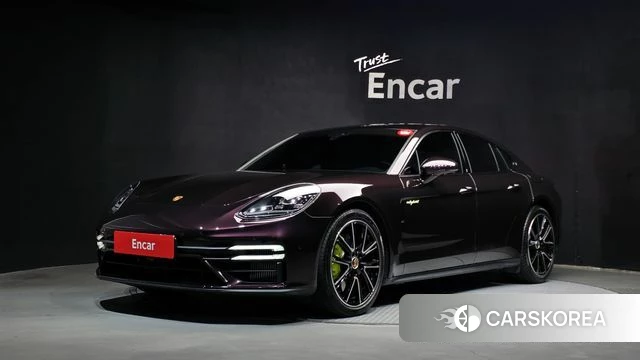 Porsche Panamera (971) 2021 Фиолетовый из Кореи