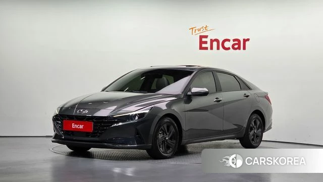Hyundai Avante (CN7) 2022 Серый из Кореи
