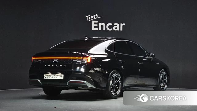 Hyundai Sonata D Edge (DN8) 2023 Черный из Кореи