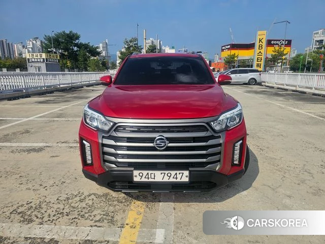Ssangyong The New Rexton Sport 2021 Красный из Кореи
