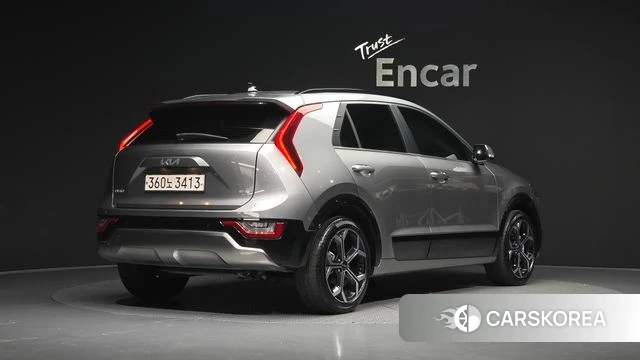 Kia Di Ol Nu Niro 2022 Серый из Кореи