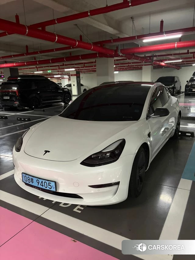 Tesla Model 3 2020 Белый из Кореи