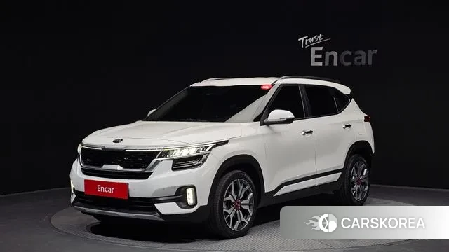 Kia Seltos 2021 Белый из Кореи