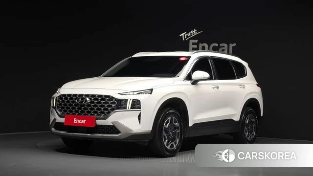 Hyundai The New Santa Fe 2023 Белый из Кореи