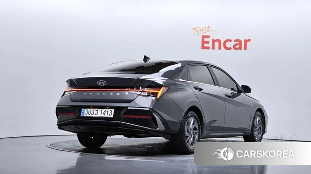 Hyundai The New Avante (CN7) 2023 Серый из Кореи