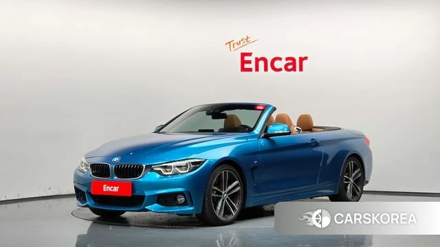BMW 4 Series (F32) 2018 Небесно-голубой из Кореи