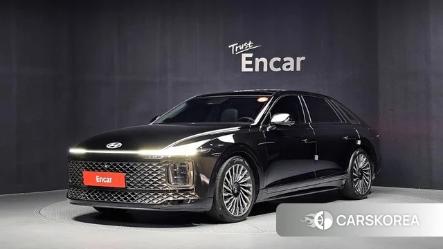 Hyundai Grandeur Hybrid (GN7) 2024 Черный из Кореи