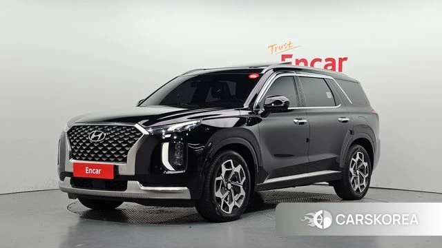Hyundai Palisade 2021 Черный из Кореи