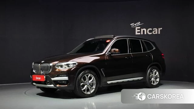 BMW X3 (G01) 2020 Коричневый из Кореи