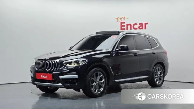 BMW X3 (G01) 2018 Черный из Кореи