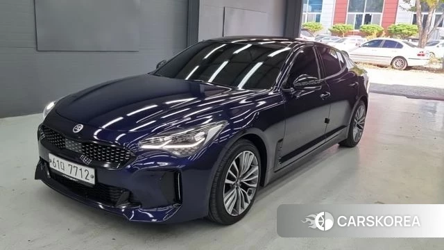 Kia Stinger 2019 Синий из Кореи