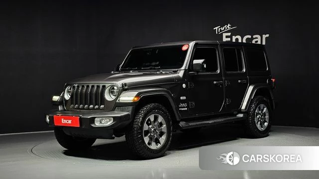 Jeep Wrangler (JL) 2021 Серый из Кореи