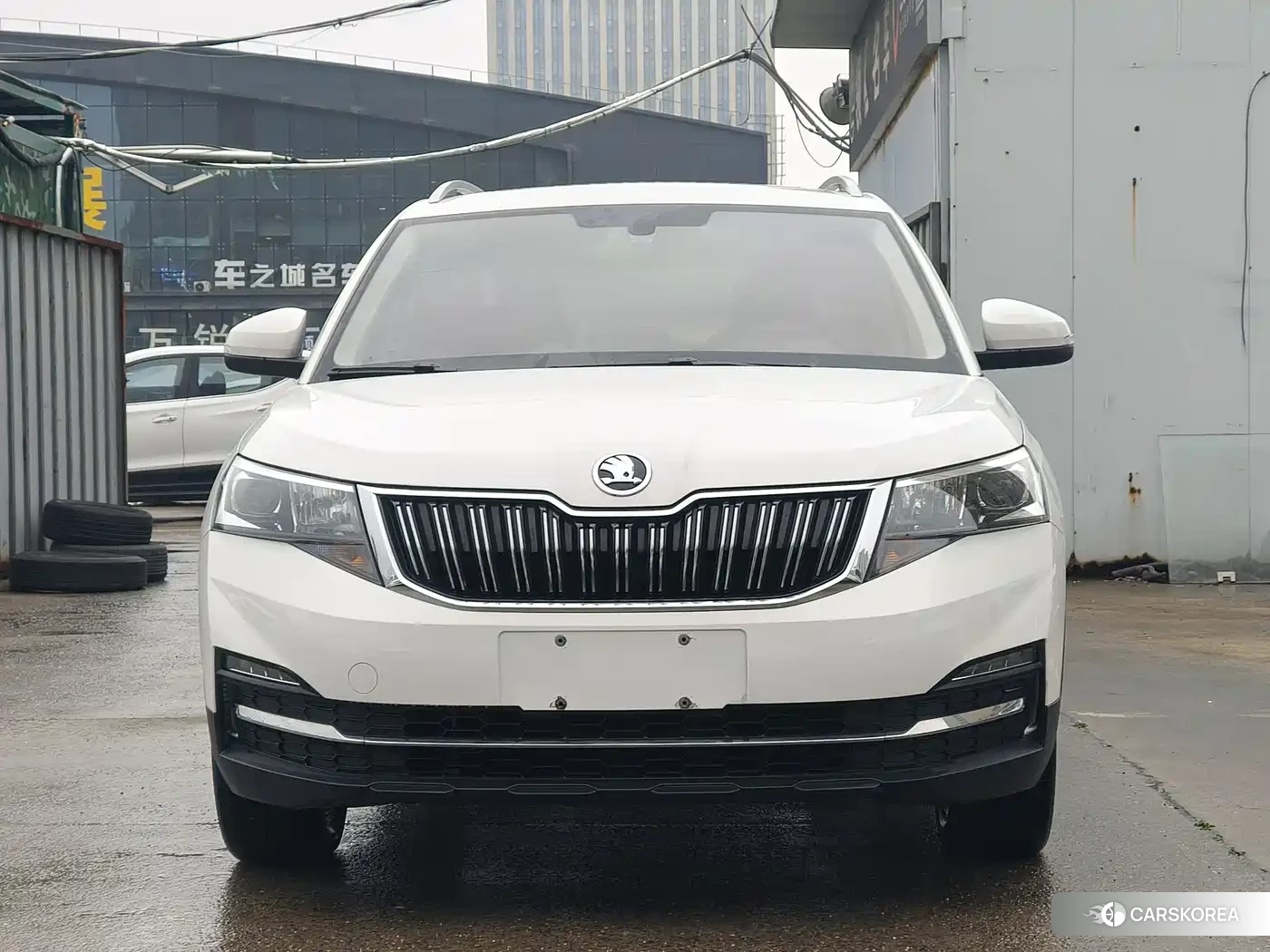 Skoda Kamiq 2022 Белый из Китая