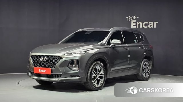 Hyundai Santa Fe TM 2019 Серый из Кореи