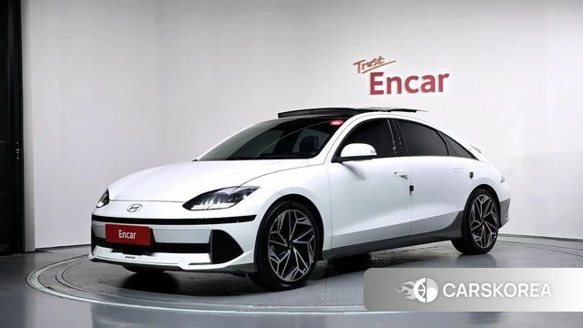 Hyundai Ionic 6 2022 Белый из Кореи