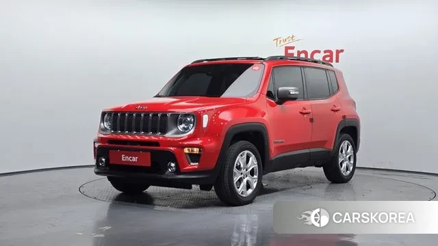 Jeep Renegade 2019 Красный из Кореи