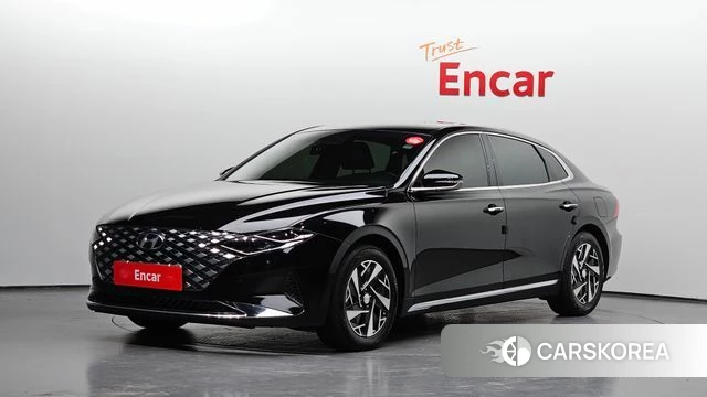 Hyundai The New Grandeur IG Hybrid 2020 Черный из Кореи