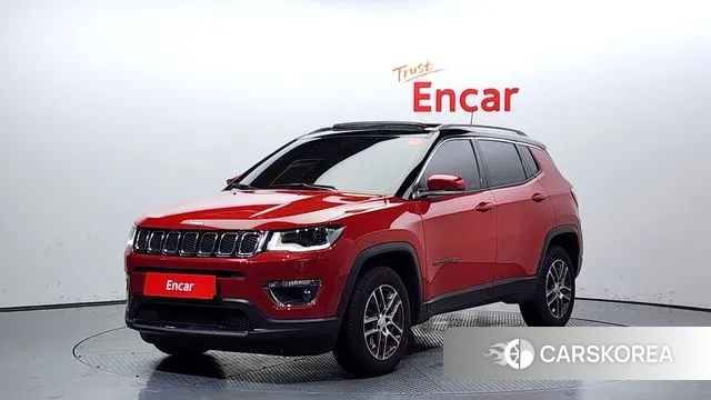 Jeep Compass 2nd Generation 2020 Красный из Кореи