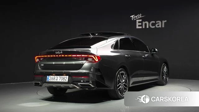 Kia K5 3rd generation 2022 Серый из Кореи