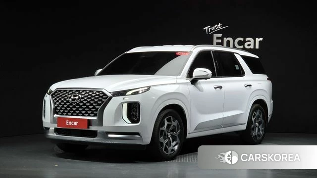 Hyundai Palisade 2021 Белый из Кореи