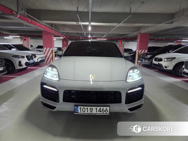 Porsche Cayenne (PO536) 2022 Серебристо-серый из Кореи