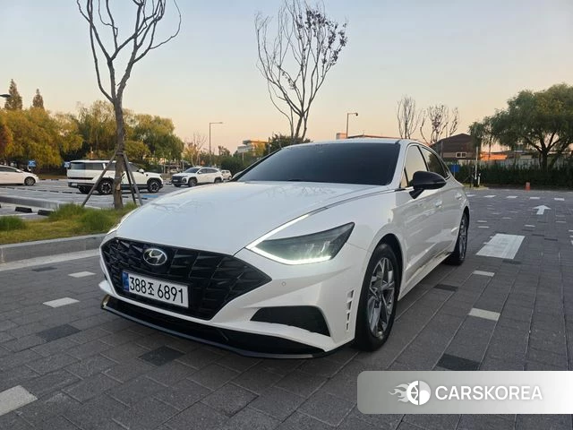 Hyundai Sonata (DN8) 2022 Белый из Кореи
