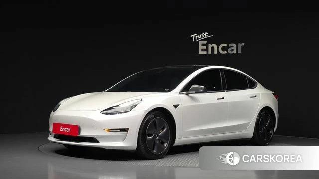 Tesla Model 3 2020 Белый из Кореи