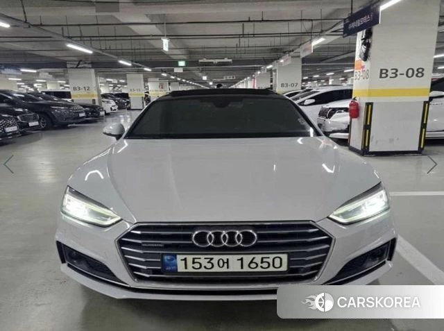 Audi A5 (F5) 2019 Белый из Кореи
