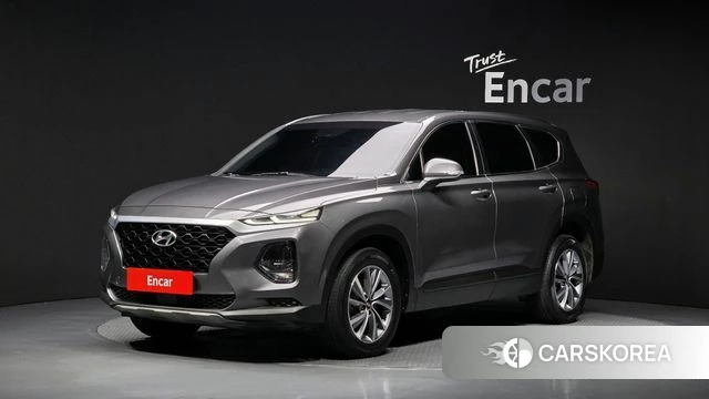 Hyundai Santa Fe TM 2018 Серый из Кореи