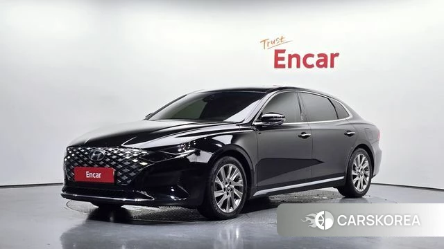Hyundai The New Grandeur IG Hybrid 2020 Черный из Кореи