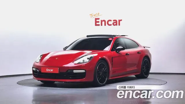 Porsche Panamera (971) 2020 Красный из Кореи