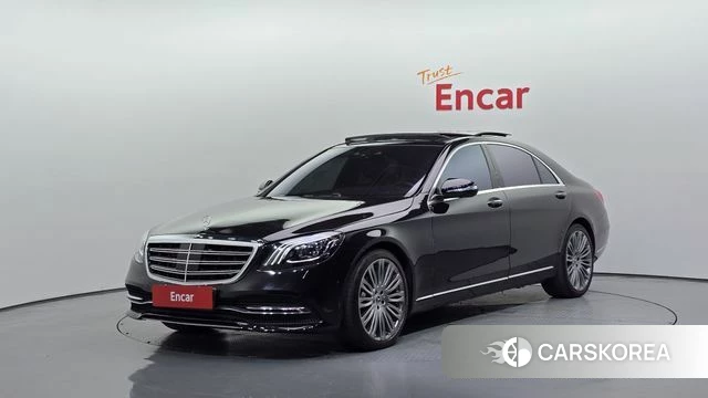 Mercedes-Benz S-Class W222 2018 Черный из Кореи