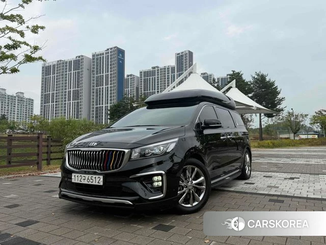 Kia The New Carnival 2018 Черный из Кореи