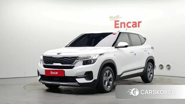 Kia Seltos 2021 Белый из Кореи