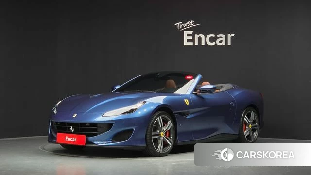 Ferrari Portofino 2019 Синий из Кореи