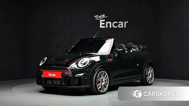 Mini Cooper S Convertible 2023 Темно-зеленый из Кореи