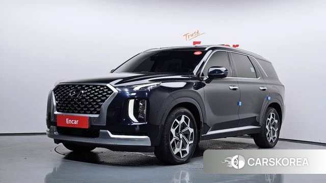 Hyundai Palisade 2021 Синий из Кореи