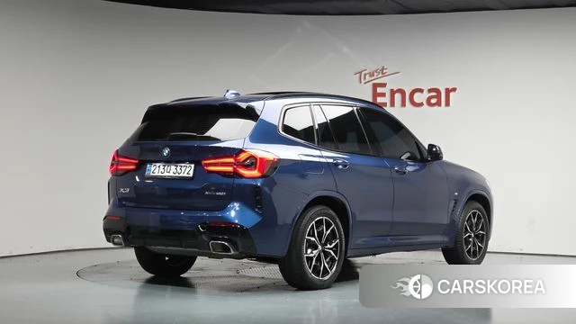 BMW X3 (G01) 2023 Синий из Кореи, фото 3