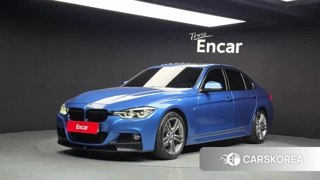 BMW 3 Series (F30) 2018 Синий из Кореи
