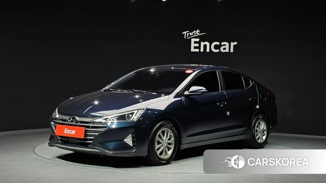 Hyundai The New Avante AD 2019 Синий из Кореи