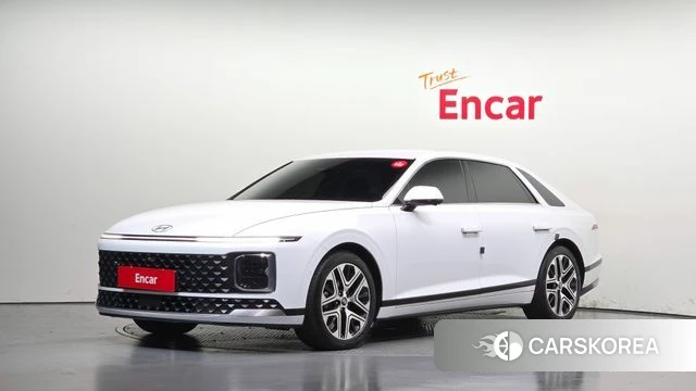 Hyundai Grandeur Hybrid (GN7) 2024 Белый из Кореи